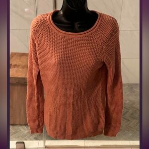 Grane Women's Sweater - Warm Terracotta LARGE